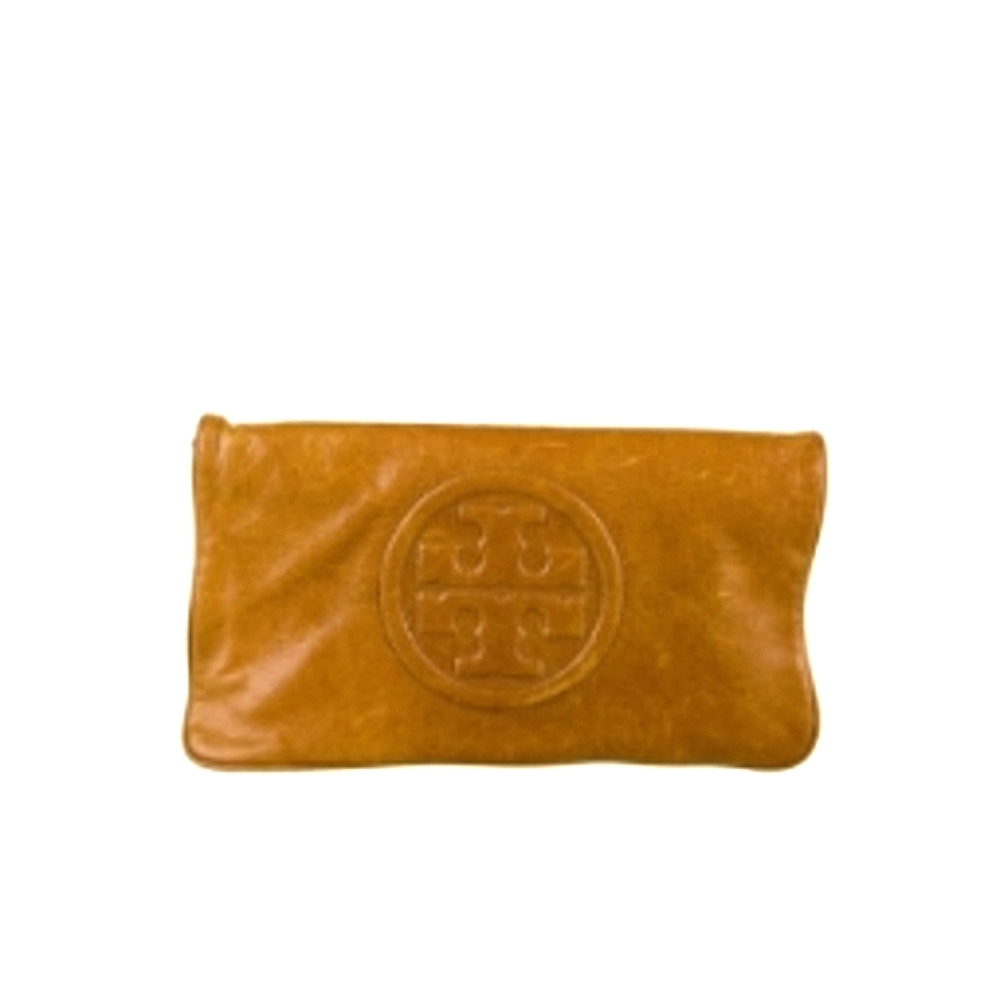 Tory Burch Brown Leather Shoulder Bag